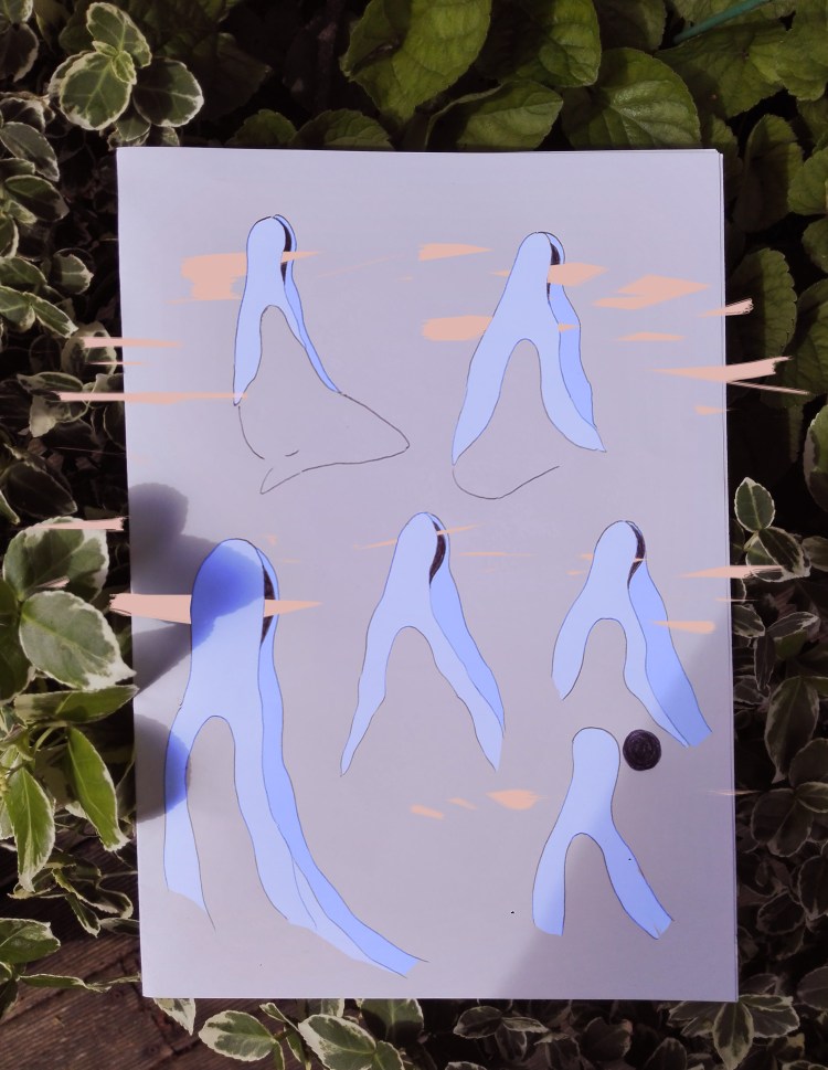 illustration femme passage